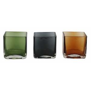 Glassware: Coloured Tea Lights