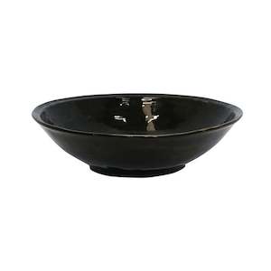 Ceamery Collection: Black Creamery Salad Bowl