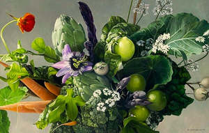 Art: Kitchen Salad on Canvas