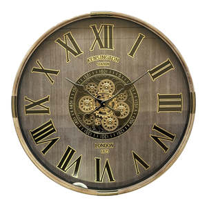 Clocks: Large Kensington Station Gear Clock