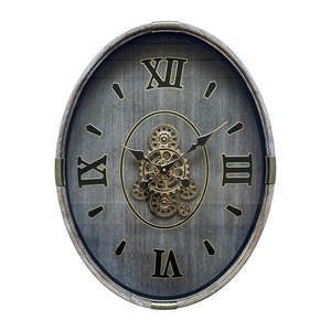 Clocks: Oval Gear Clock