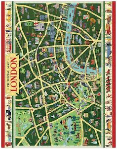 Cavallini Map of London 1000 pce puzzle