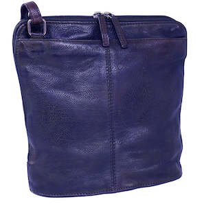 Bags: Baron Med Bucket Bag (Navy)