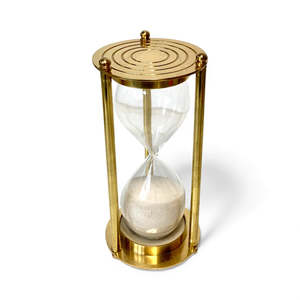 Brass: Brass Sandtimer in Gold