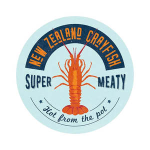NZ Crayfish Coasters