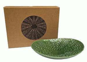 Jo Luping 24cm Oval Kina in Green