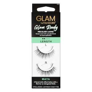 Lashes: Glam by Manicare Maya Glam Ready Pre-Glued Lashes