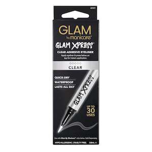 Xpress: Glam by Manicare Glam Xpress® Clear Adhesive Eyeliner .8ml
