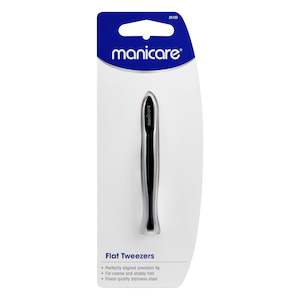 Tweezers: Manicare Flat Tweezers 