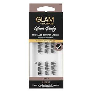 Glam By Manicare: Glam Ready Pre-Glued Cluster Lashes LUXE – Lizzie