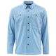 Simms Double Haul Shirt | Faded Denim