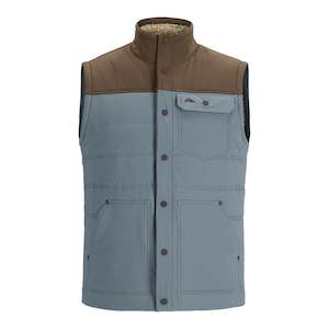 Simms Outerwear: Simms Cardwell Vest | Storm Hickory