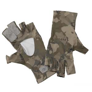 Simms Solarflex Sunglove | Regiment Camo Olive Drab