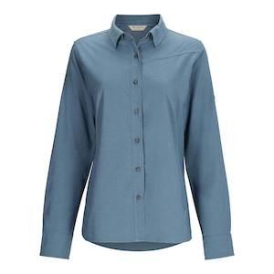 Simms Womens Isle Long Sleeve Shirt | Neptune