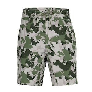 Simms Seamount Board Shorts | Regiment Camo Clover
