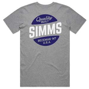 Simm Hoodies Fleece Tees: Simms Quality Built Tees | Marle Grey
