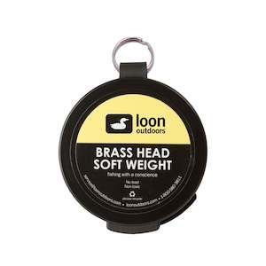 Loon Sinkets: Loon Fly Fishing Brass Head Soft Weight