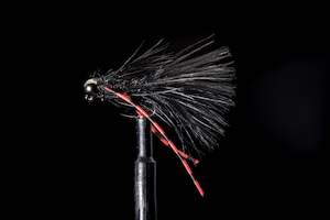 Jig Mini Bugger Black Fishing Fly | Manic Fly Collection