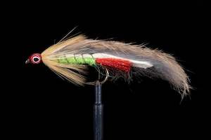 Streamers: Mega Rabbit Natural Chartreuse Fishing Fly | Manic Fly Collection
