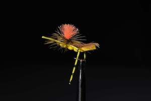 Dries: Hi Vis Hopper Yellow Fishing Fly | Manic Fly Collection