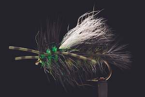 Dries: X Stimulator Black Fishing Fly | Manic Fly Collection