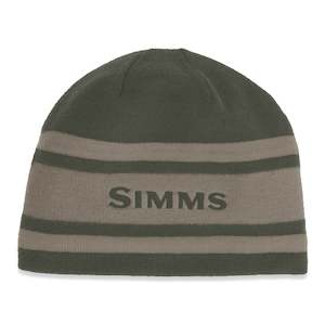 Simms Beanies: Simms Hayward Wool Beanie | Dark Olive