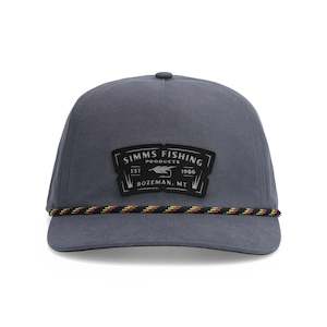 Simms Summer Collection: Simms Double Haul Rope Cap | Gunmetal