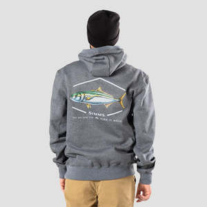 Simm Hoodies Fleece Tees: Simms Artist Hoody - Kingfish