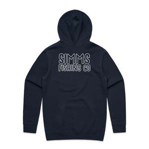 Simm Hoodies Fleece Tees: Simms Artist Hoody | Throwback Navy