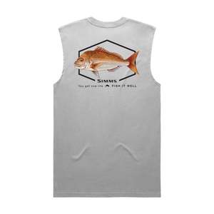 Simms S25 Artist Tank | Snapper - Light Grey