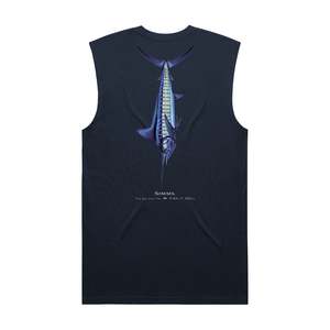 All Simms Fishing: Simms S25 Artist Tank | Blue Marin - Navy