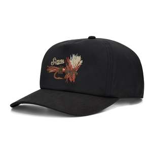 Simms Summer Collection: Simms Double Haul Cap | Black Royal Wulff