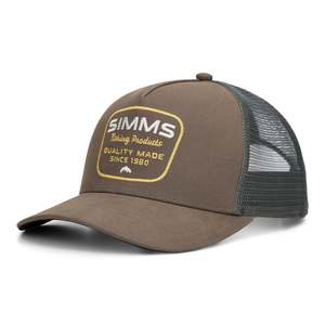 Simms Fishing: Simms Double Haul Trucker | Loden Stamp Lockup
