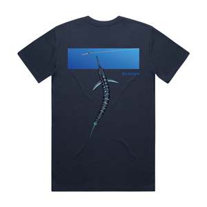 Simms Fishing: Simms Bait Birds Eye Tee - Navy