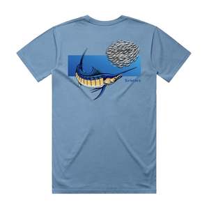Simms Bait Ball Marlin Tee - Storm