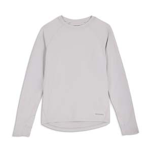 Simms Womens SolarFlex UPF50 Crew | Overcast