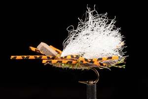 Chubby Chernobyl Golden Brown Fishing Fly | Manic Fly Collection