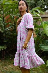 Sage Mona Floral Ava Dress