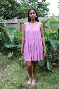 Pink Light Weight Mini Dress