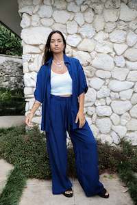 Pants: Navy Grace Pant