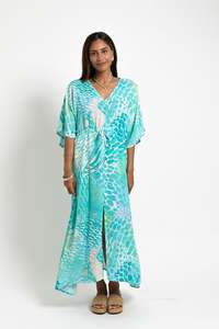 Aqua Parrot Rene Kaftan