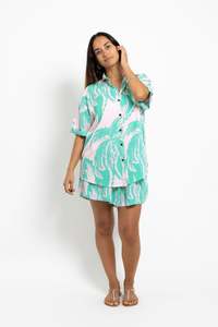 Ladies: Pink Jade Coconut Swell Scarlett Shirt