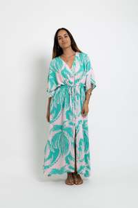 Ladies: Pink Jade Coconut Swell Rene Kaftan