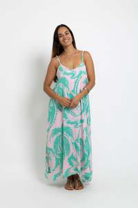 Pink Jade Coco Swell Manu Maxi