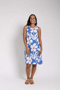Ladies: Blue Day Garden Mini Mere Dress