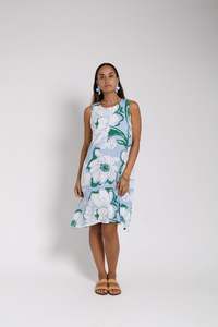 Ladies: Summer Blue Taina Mini Mere Dress