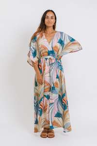 Ladies: Summer Sunset Breeze Rene Kaftan