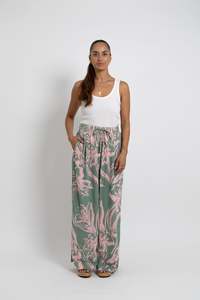Ladies: Pink Khaki Tiare Dreams Grace Pant
