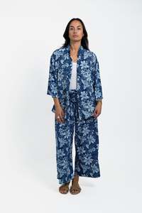 Blue Tiare Garden Nohanna Shirt
