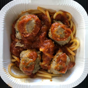 Products: Spaghetti Meatballs Mini Meal – Manly Park Kitchen